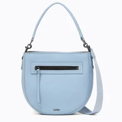New Botkier Beatrice Saddle Crossbody Tranquil Blue