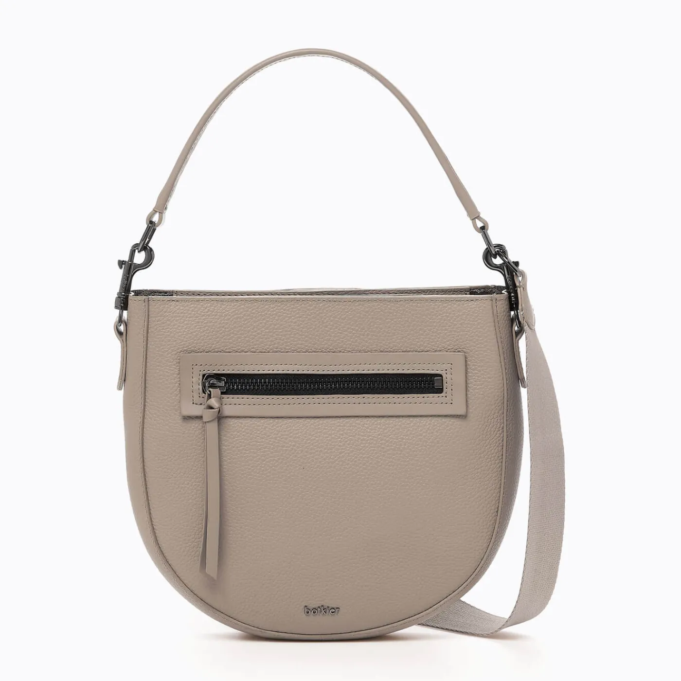 Clearance Botkier Beatrice Saddle Crossbody Greige