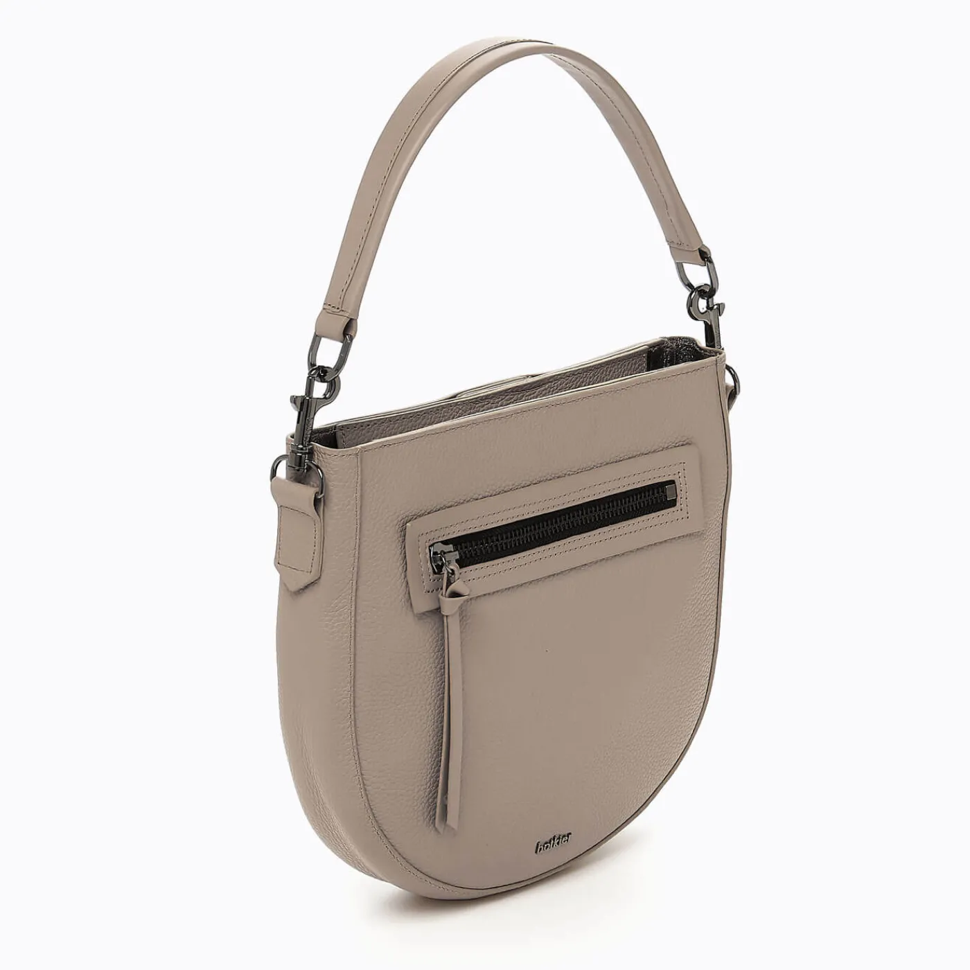 Clearance Botkier Beatrice Saddle Crossbody Greige