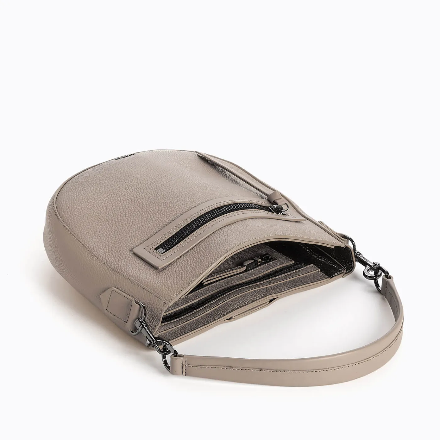 Clearance Botkier Beatrice Saddle Crossbody Greige