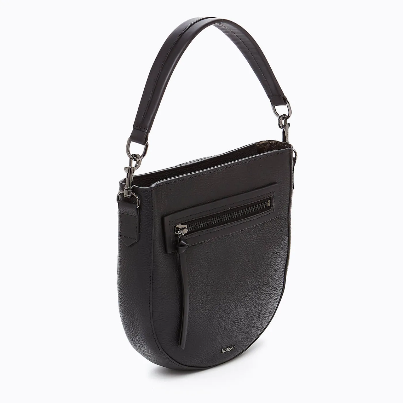 New Botkier Beatrice Saddle Crossbody Black