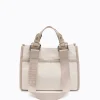 New Botkier Bedford Canvas Bite Size Tote Greige
