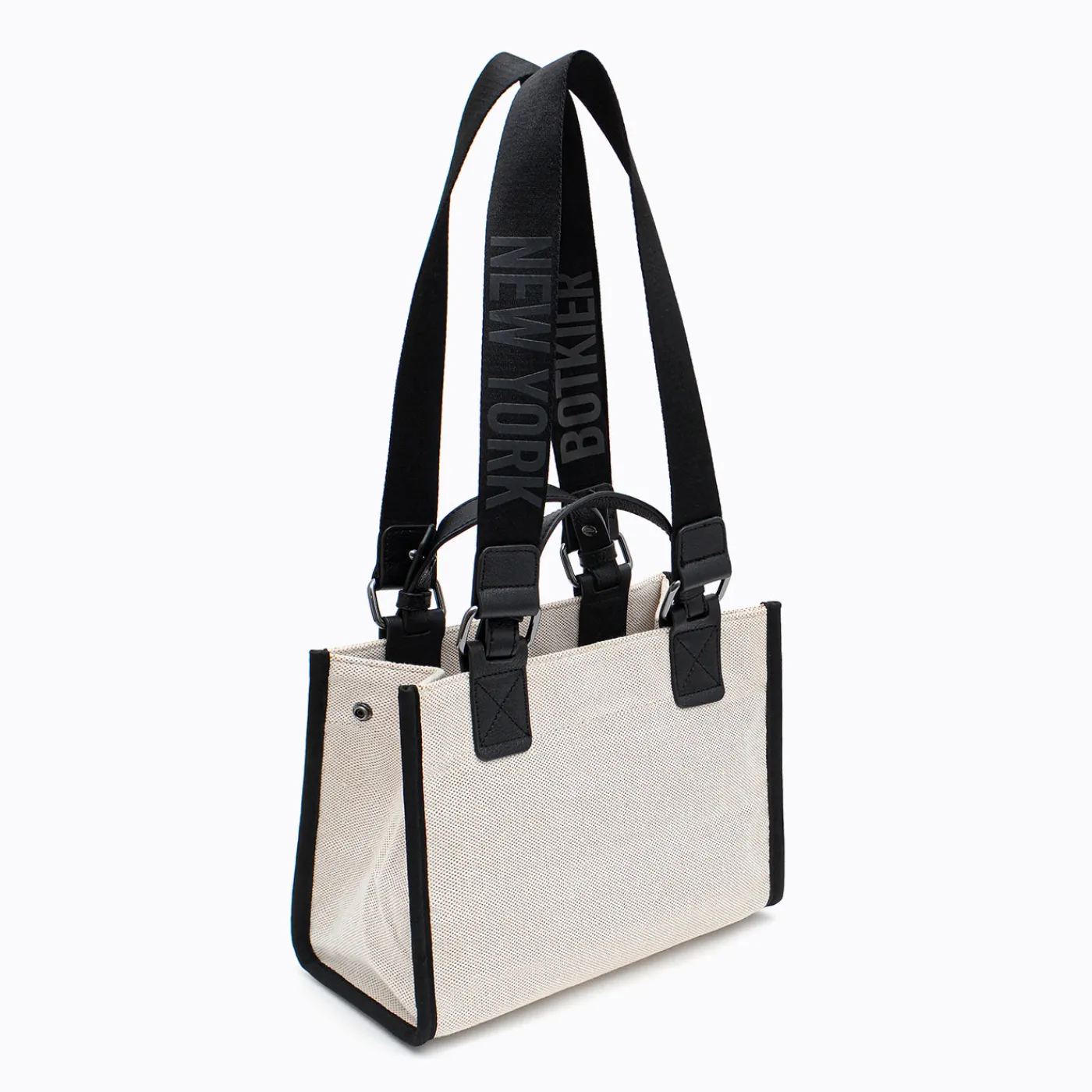 Best Sale Botkier Bedford Canvas Bite Size Tote Black