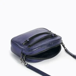Discount Botkier Chelsea Camera Crossbody Metallic Ink