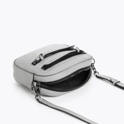 Cheap Botkier Chelsea Camera Crossbody Silver Grey