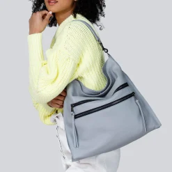 Best Sale Botkier Chelsea Large Hobo Silver Grey