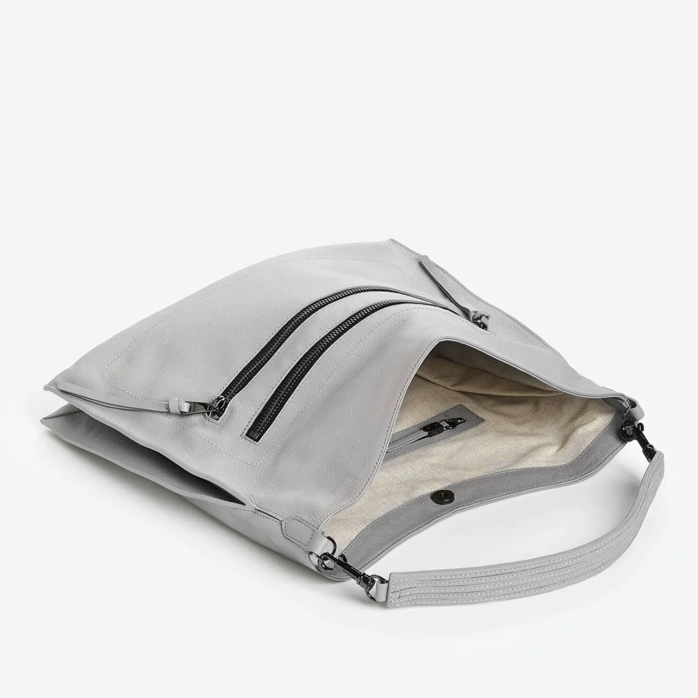 Best Sale Botkier Chelsea Large Hobo Silver Grey