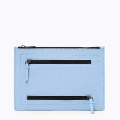 Shop Botkier Chelsea Large Pouch Azzurro