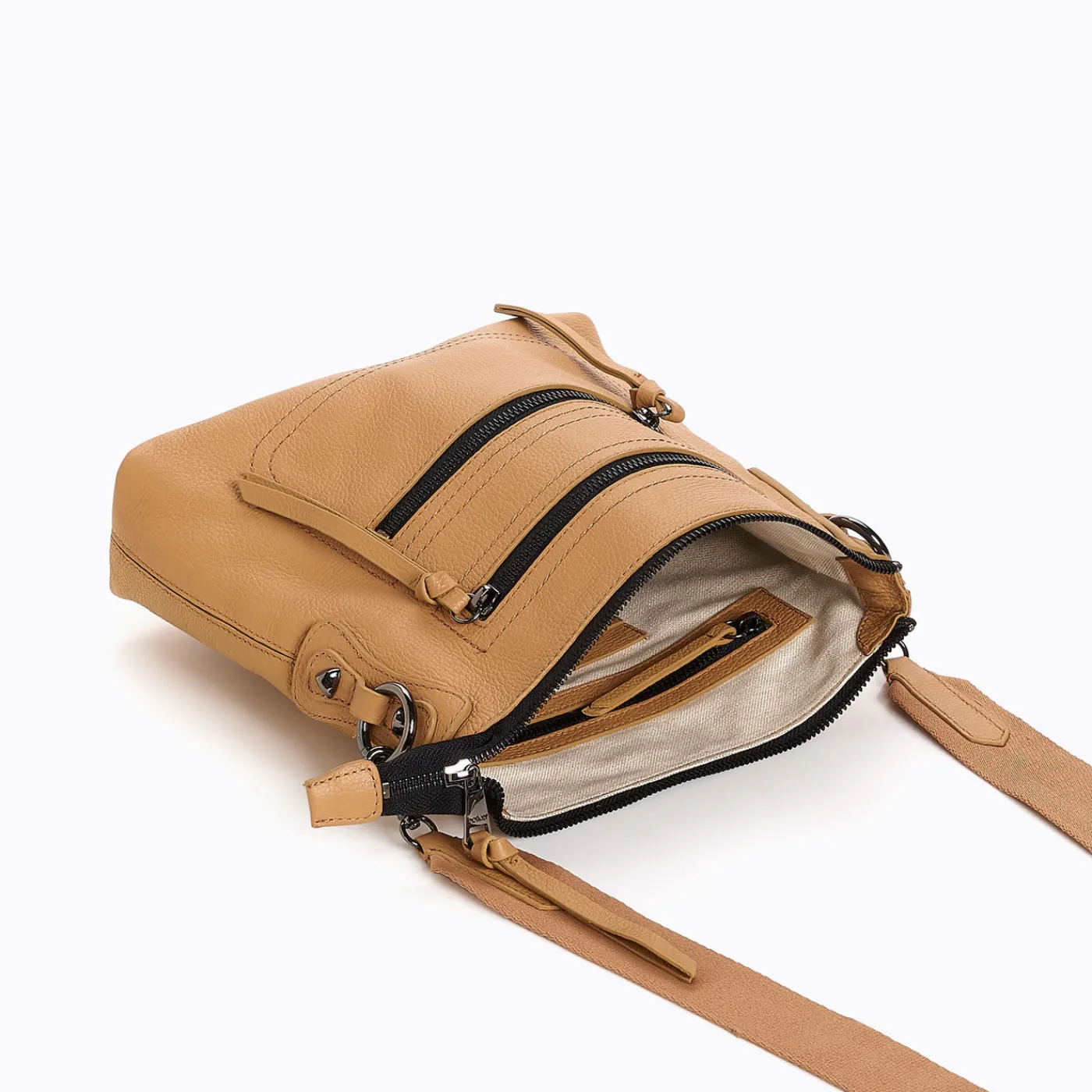 New Botkier Chelsea Travel Crossbody Camel