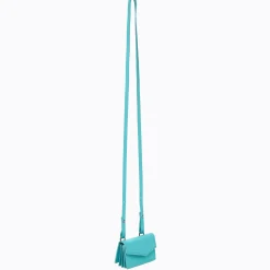 Online Botkier Cobble Hill Card Holder Crossbody Verdigris