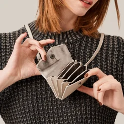 Sale Botkier Cobble Hill Card Holder Crossbody Dove