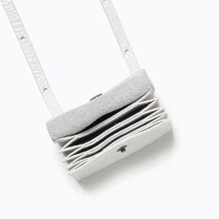 Cheap Botkier Cobble Hill Card Holder Crossbody Marshmallow Patent