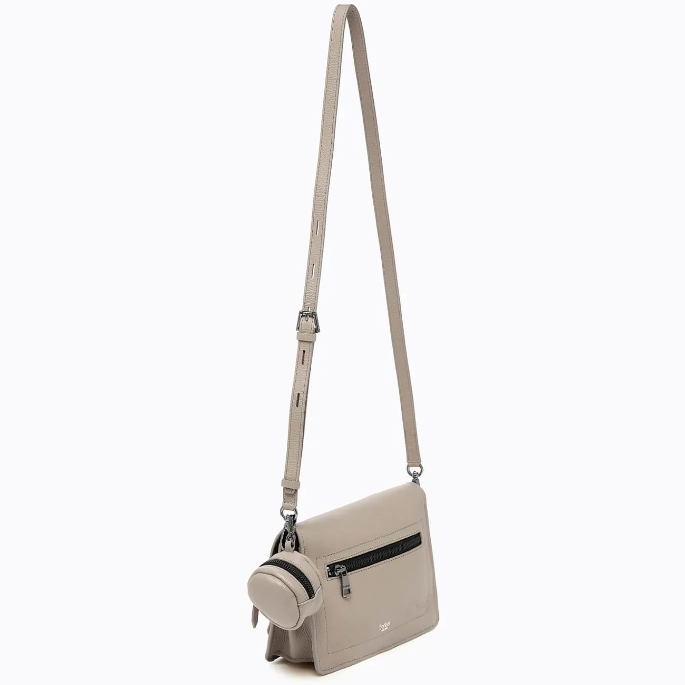 Cheap Botkier Cobble Hill Crossbody (With Keychain) Greige