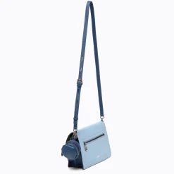 New Botkier Cobble Hill Crossbody (With Keychain) Blue Combo