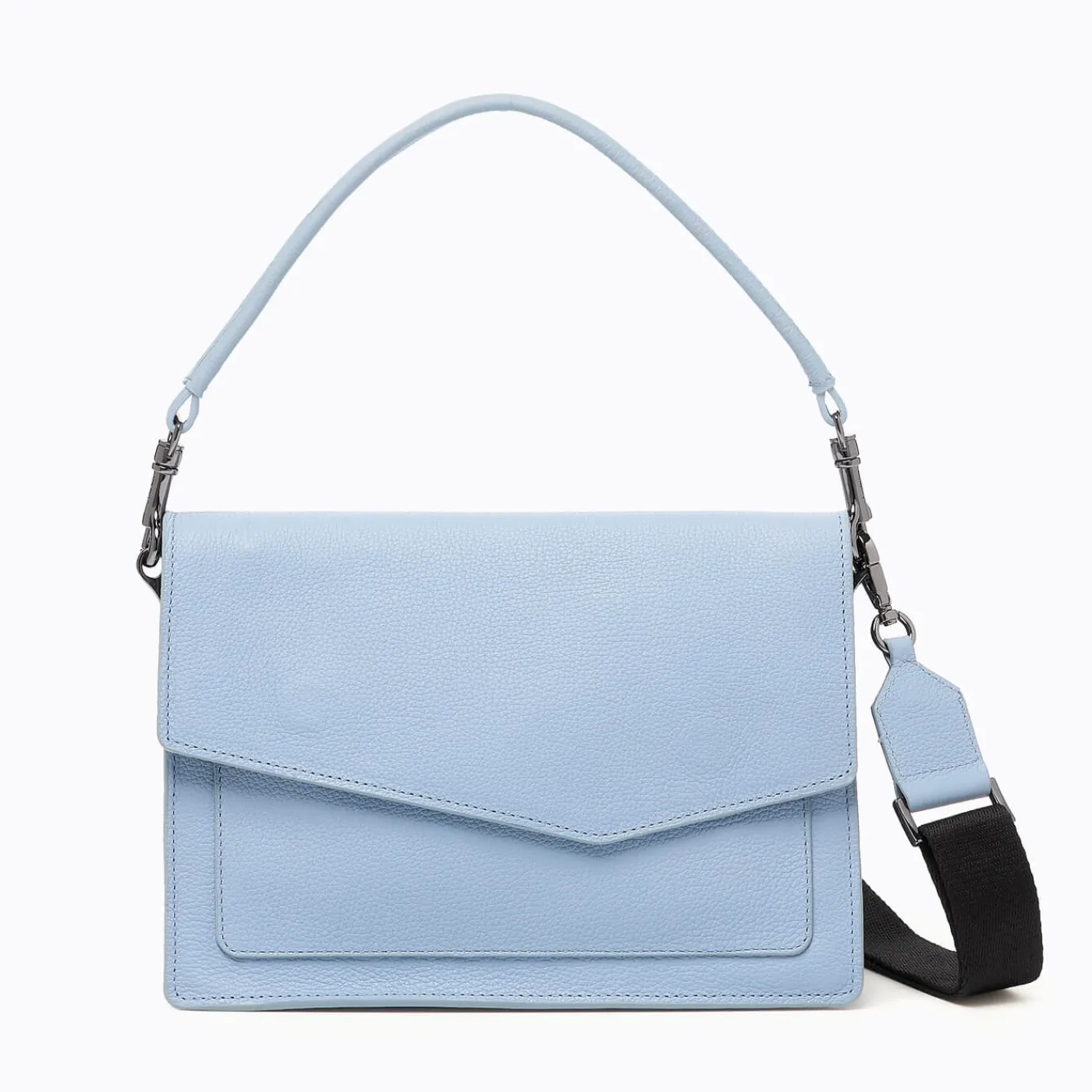 Fashion Botkier Cobble Hill Flap Satchel Tranquil Blue