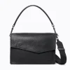 New Botkier Cobble Hill Flap Satchel Black