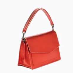 Sale Botkier Cobble Hill Flap Satchel Metallic Sunset