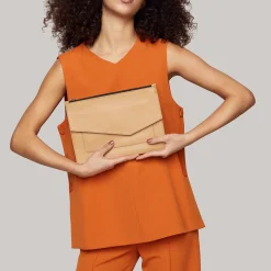 Fashion Botkier Cobble Hill Large Pouch Dove