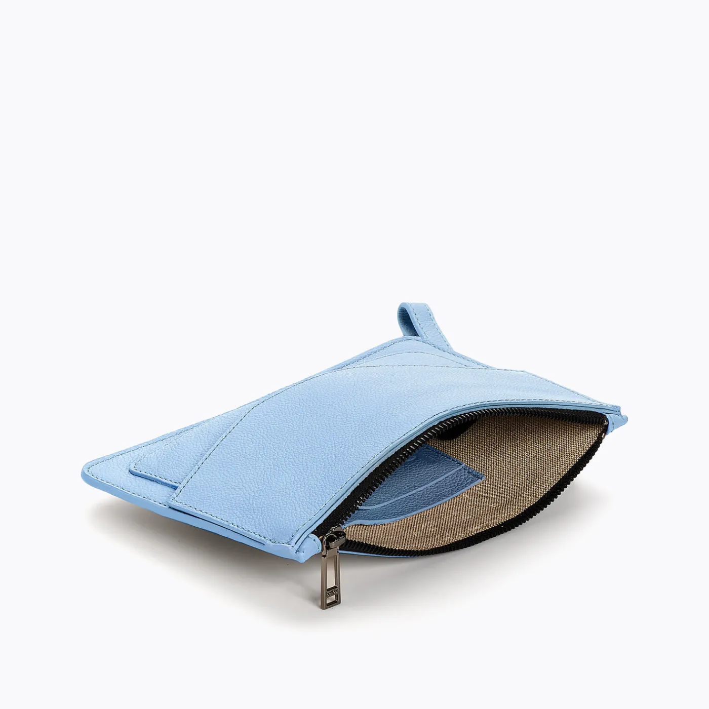 Online Botkier Cobble Hill Large Pouch Azzurro