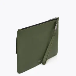 Best Sale Botkier Cobble Hill Large Pouch Army Green