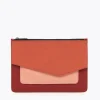 Store Botkier Cobble Hill Large Pouch Terracotta Combo