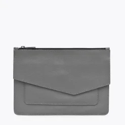 Online Botkier Cobble Hill Large Pouch Smoke
