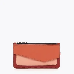 Best Sale Botkier Cobble Hill Slip Wallet Terracotta Combo