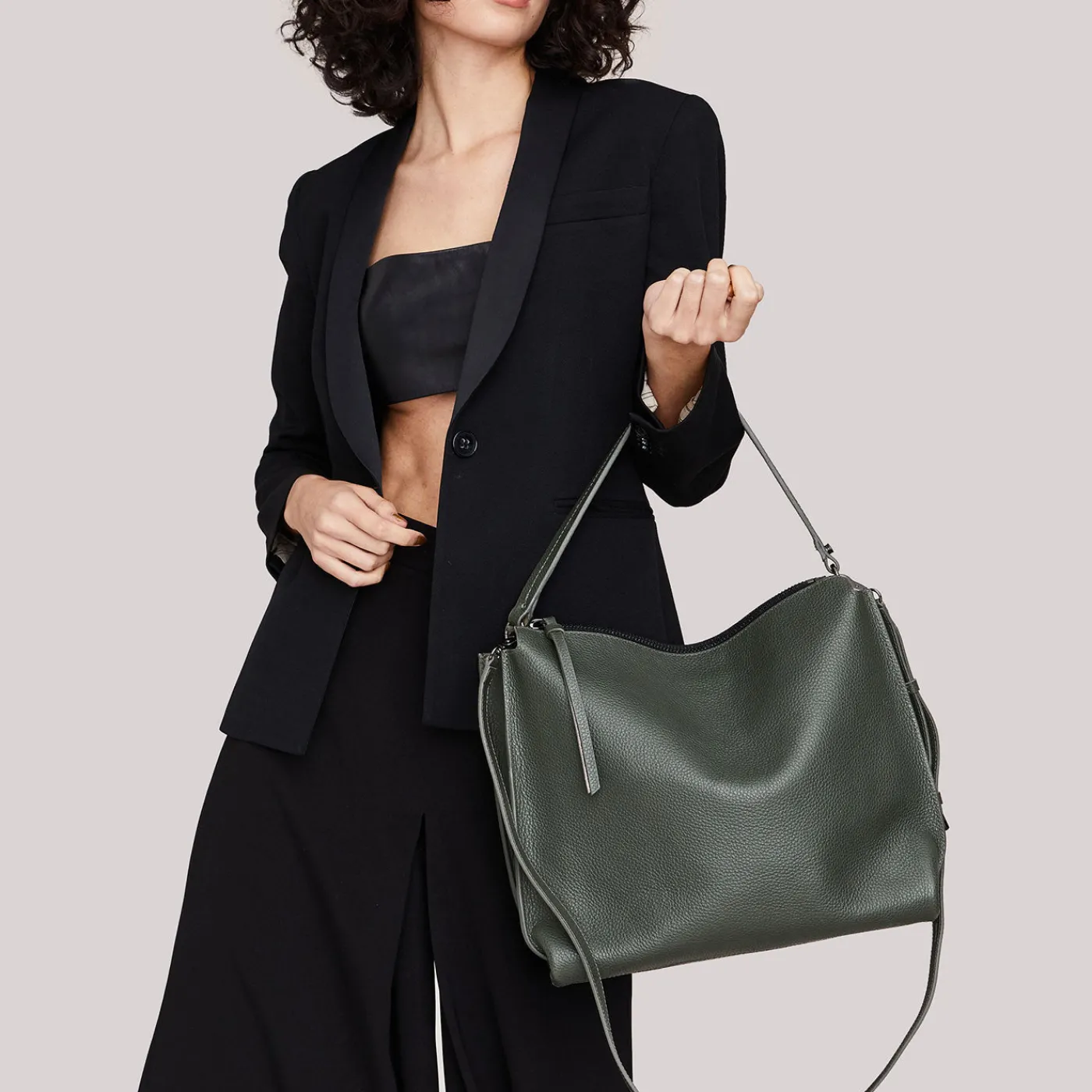 Discount Botkier Hudson Hobo Army Green
