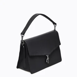 Best Sale Botkier Trigger Flap Satchel Black