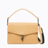 Cheap Botkier Trigger Flap Satchel Camel