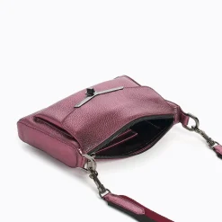 Online Botkier Valentina Crossbody Metallic Port
