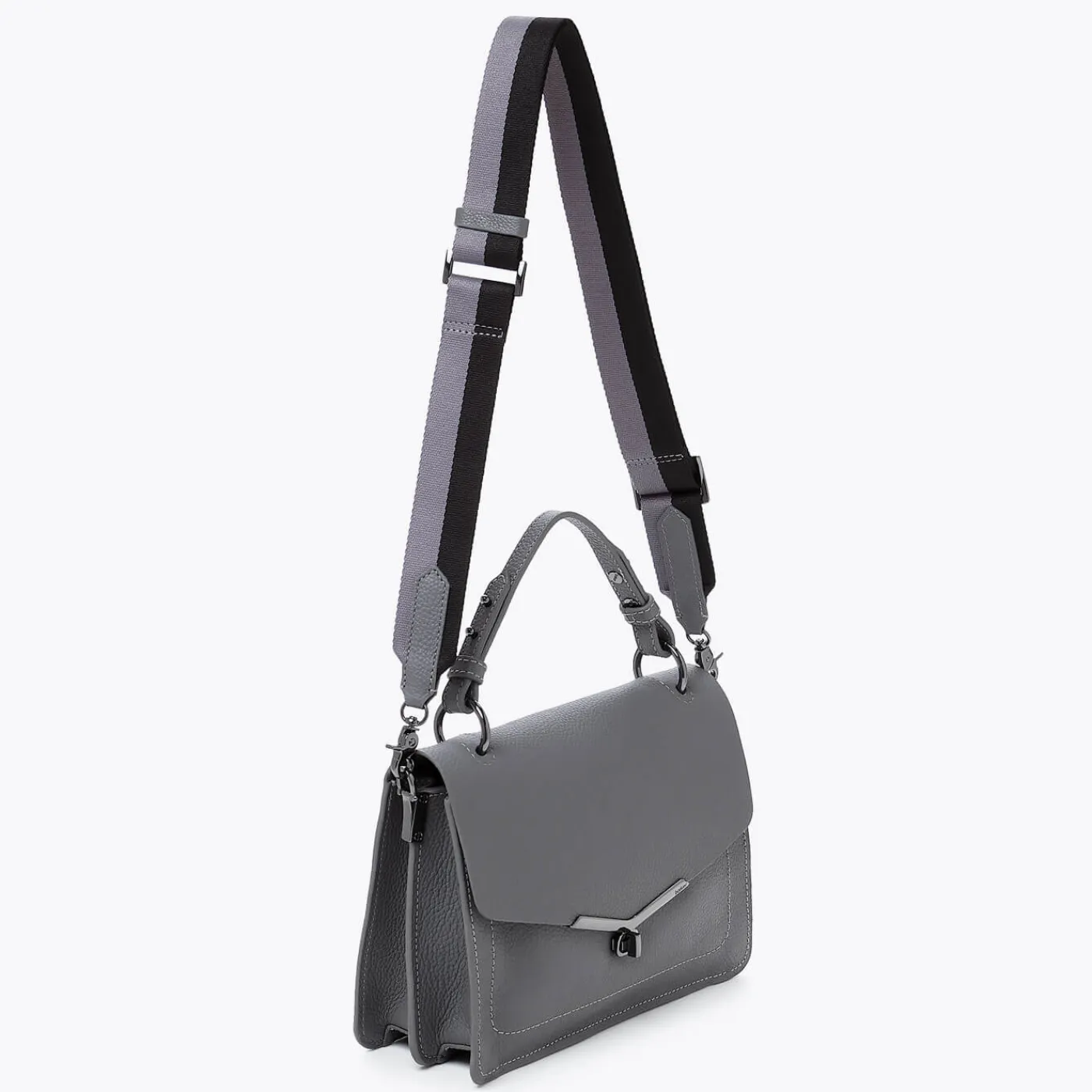 Cheap Botkier Valentina Flap Satchel Smoke