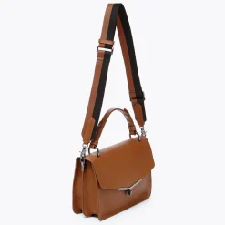 Clearance Botkier Valentina Flap Satchel Coffee