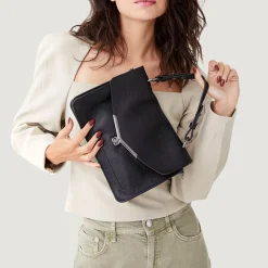 Outlet Botkier Valentina Flap Satchel Black