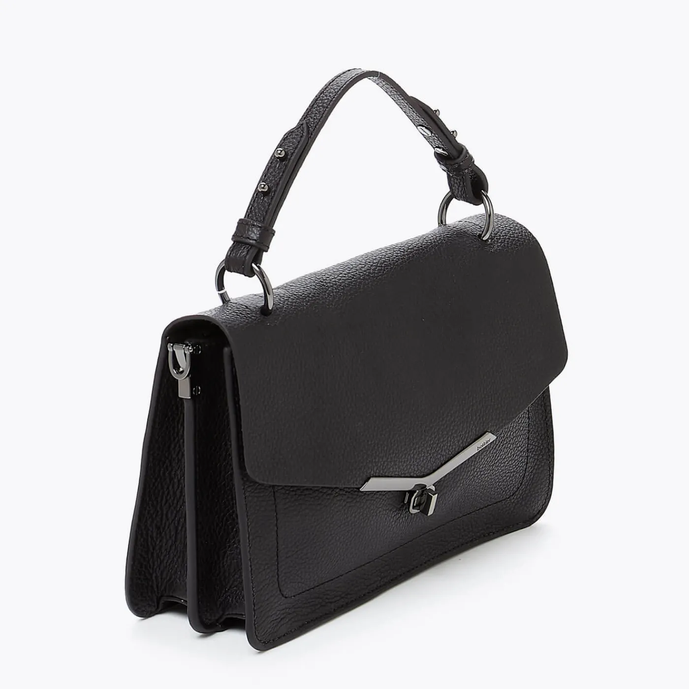Outlet Botkier Valentina Flap Satchel Black