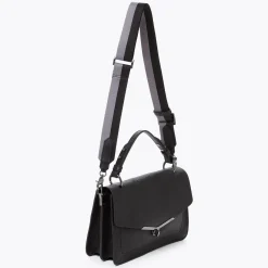Outlet Botkier Valentina Flap Satchel Black