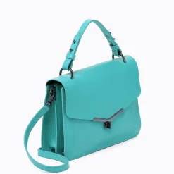 Best Sale Botkier Valentina Flap Satchel Verdigris