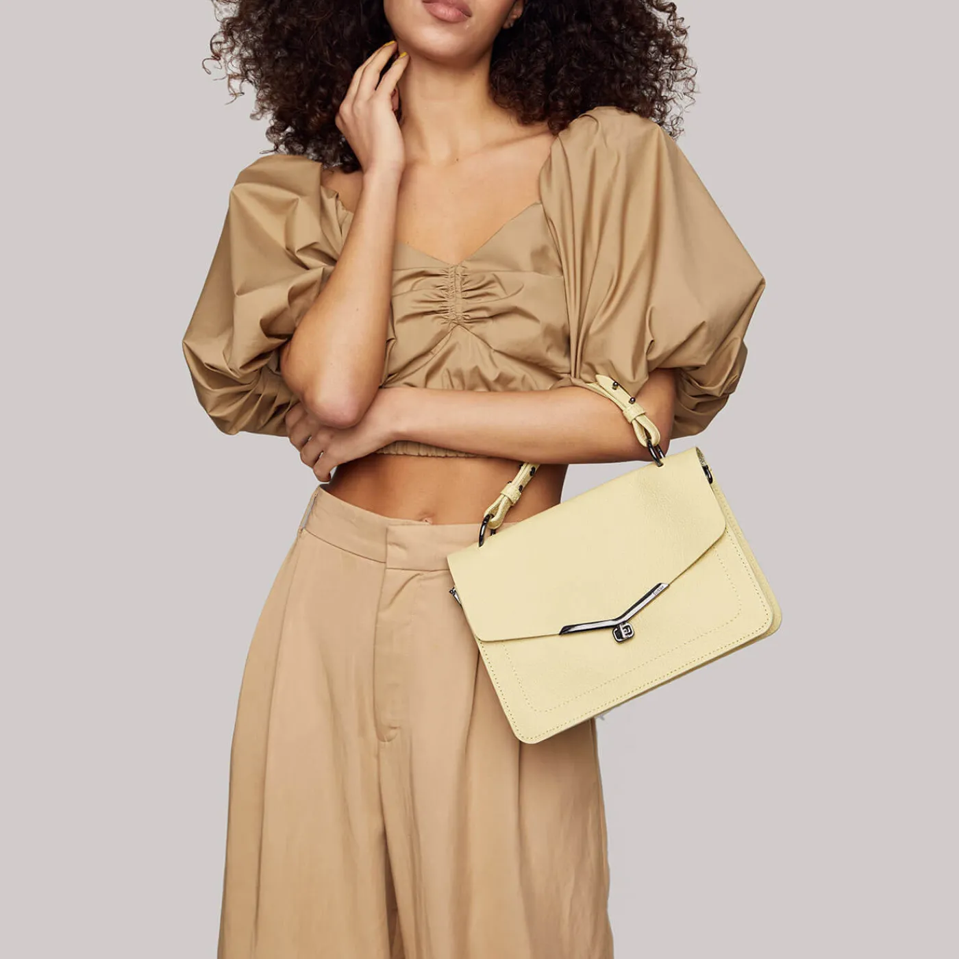 Outlet Botkier Valentina Flap Satchel Lemonatta