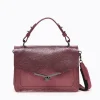 Hot Botkier Valentina Flap Satchel Metallic Port