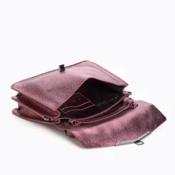 Hot Botkier Valentina Flap Satchel Metallic Port