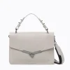 Best Botkier Valentina Flap Satchel Silver Grey