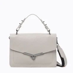 Best Botkier Valentina Flap Satchel Silver Grey