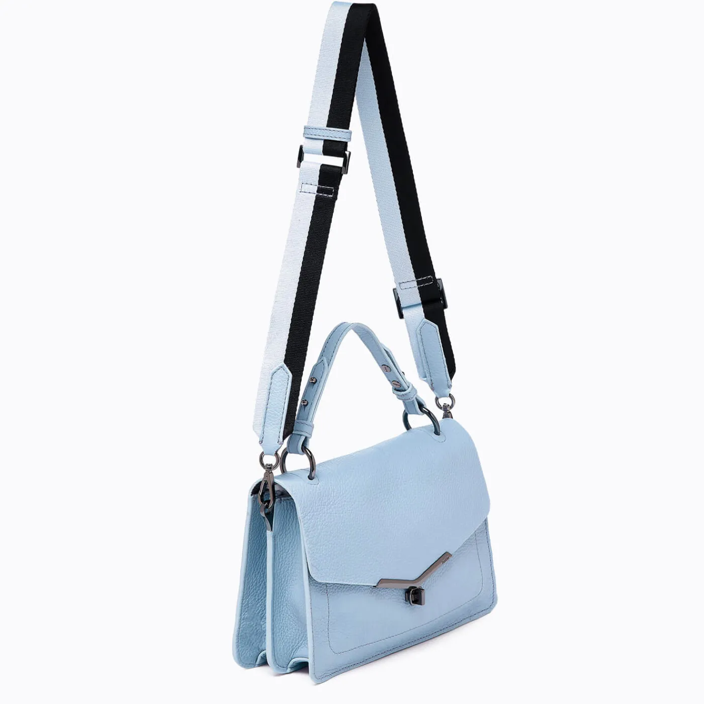 Cheap Botkier Valentina Flap Satchel Tranquil Blue