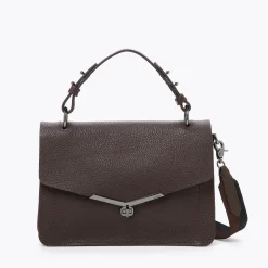 Sale Botkier Valentina Flap Satchel Chocolate