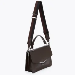 Sale Botkier Valentina Flap Satchel Chocolate