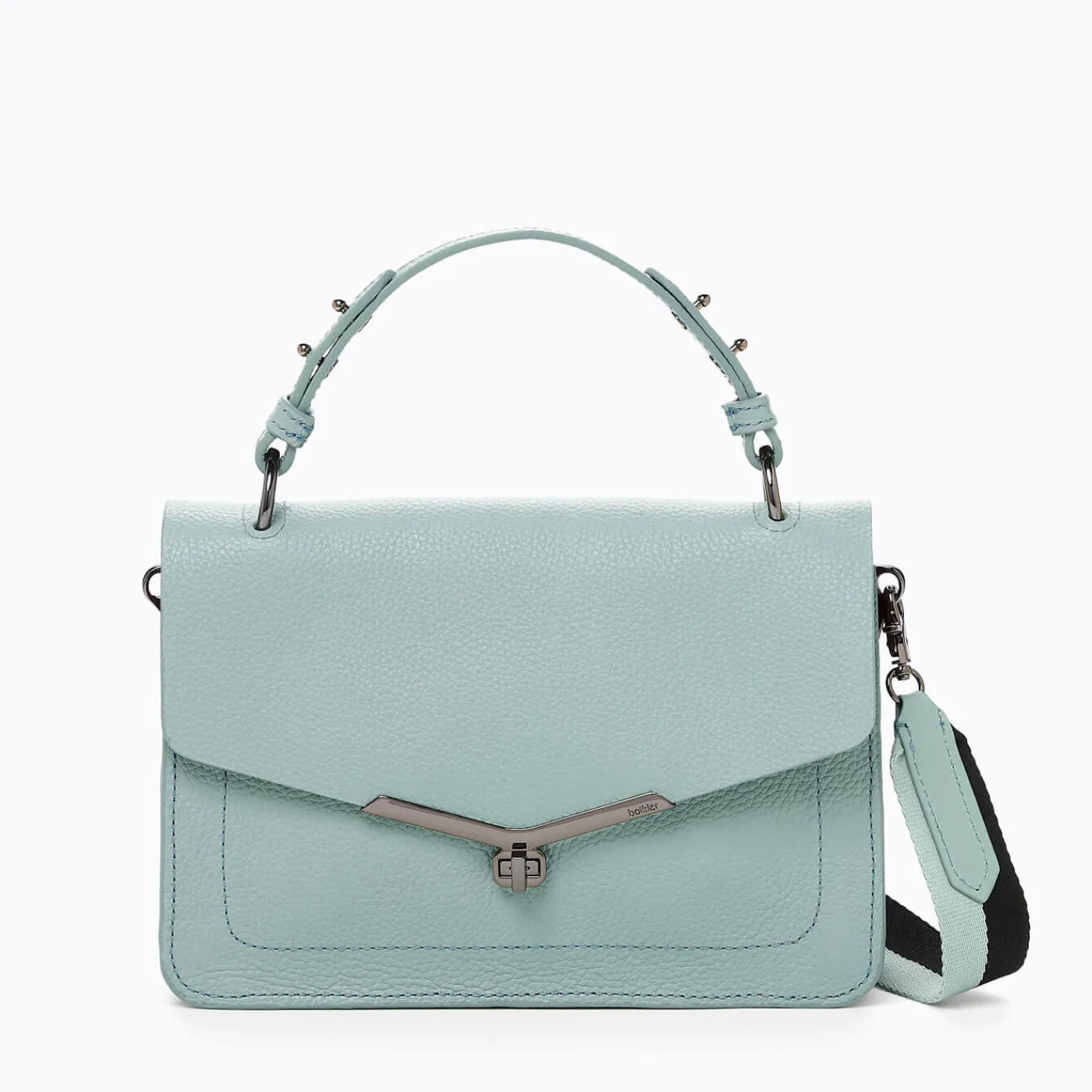 Clearance Botkier Valentina Flap Satchel Icy River