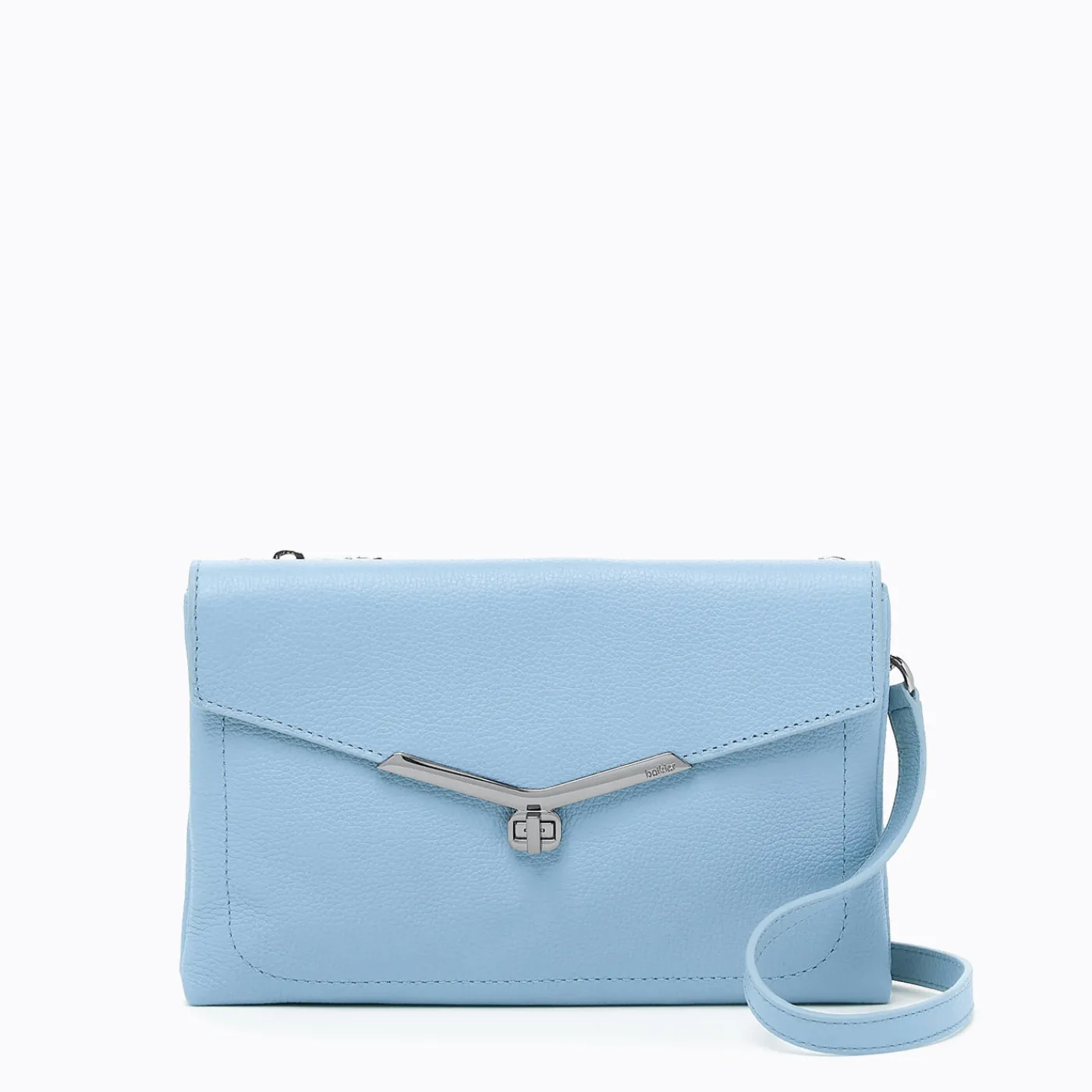 Outlet Botkier Valentina Flat Crossbody Tranquil Blue