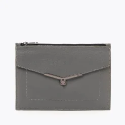 New Botkier Valentina Large Pouch Smoke