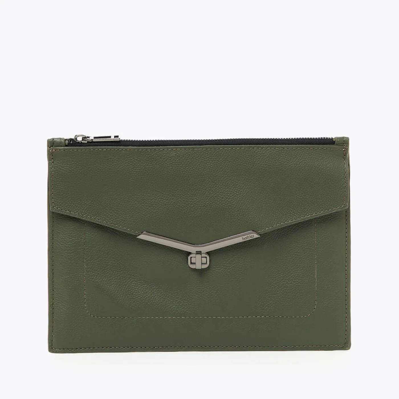 Shop Botkier Valentina Large Pouch Army Green