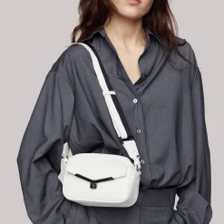 Shop Botkier Valentina Mini Camera Crossbody Marshmallow